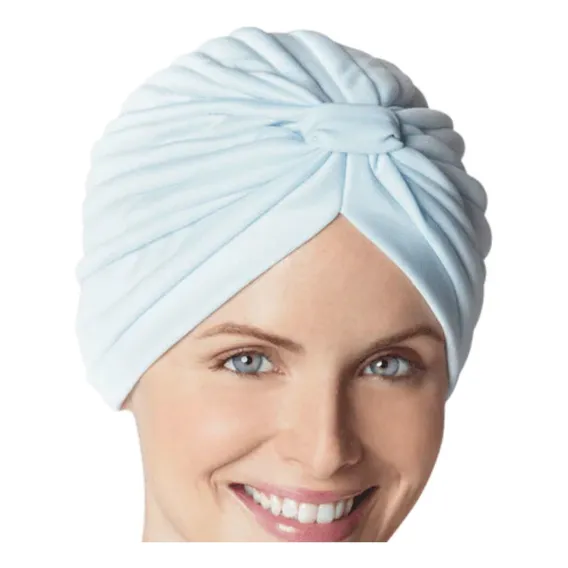 Turbante Feminino Indiano Cores De Atacado Cor Branco Foto 1