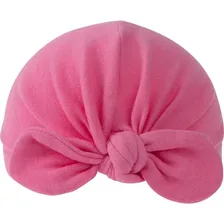 Turbante Infantil Pimpolho Kit C/2 BebĂȘ Menina 0-5 Meses Cor Rosa Foto mini 1