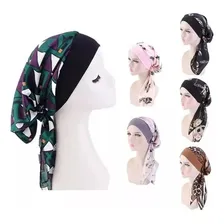 Turbante oncológico para alopecia Color B6pcs Foto  mini 1