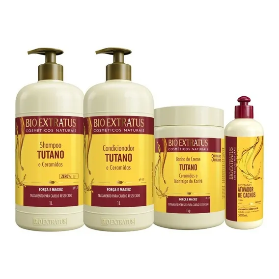 Tutano E Ceramidas 4 Produtos Bio Extratus Foto 1