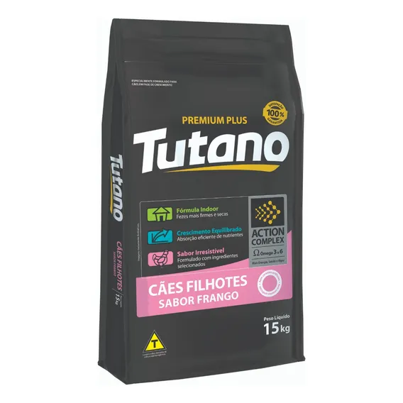 Tutano Ração Para Cachorro Filhote 15kg Foto 1