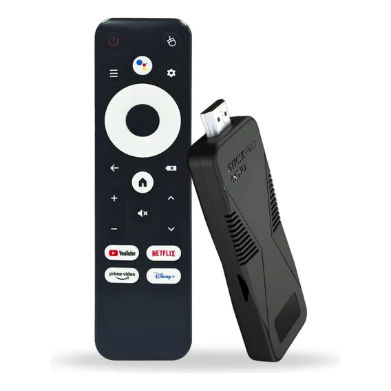 Tv Stick Pro 4k Hd Proeletronic Controle Por Voz Android Foto 1