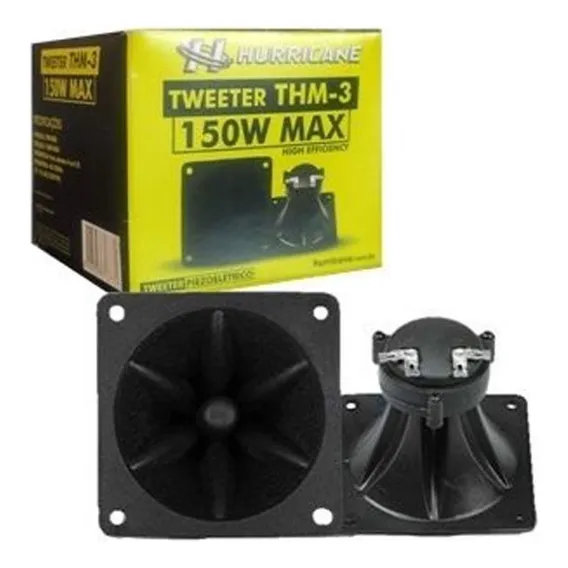 Tweeter Hurricane Tw Thm-3 Piezoeletrico 75w Hurrican Foto 1