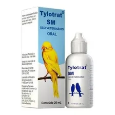 Tylotrat Sm 20ml Antibiótico Para Aves Pássaros Foto mini 1