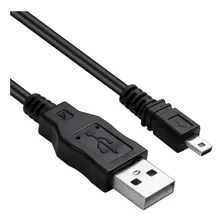 U* Cabo Usb Uc-e6 Para Câmera Olympus Fe-360 Fe-370 Fe-4000 Cor Preto Foto mini 1