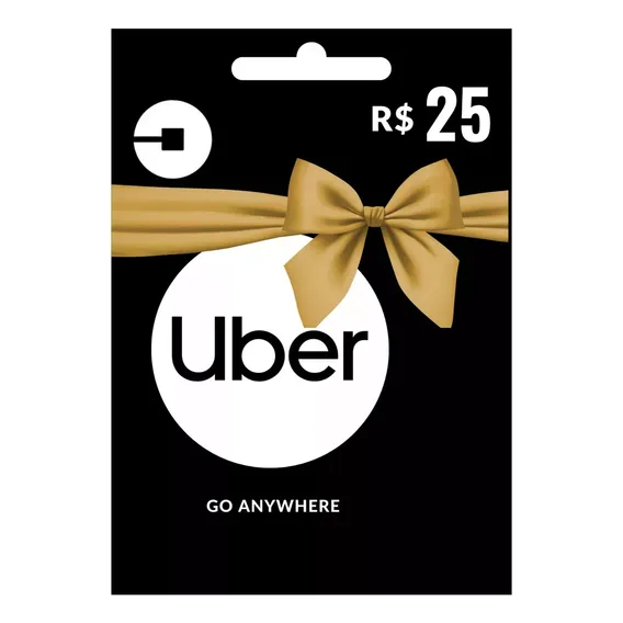 Uber Cartão Presente, Cartão Uber, Gift Card Uber Foto 1