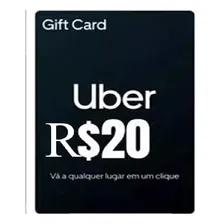 Uber Gift Card Cartão Presente 30,55 Reais Digital Foto mini 2