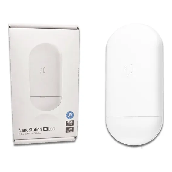 Ubiquiti Airmax Cpe Nanostation Ac Loco Ns-5acl 5GHz Radio 13dbi Gigabit Foto 1
