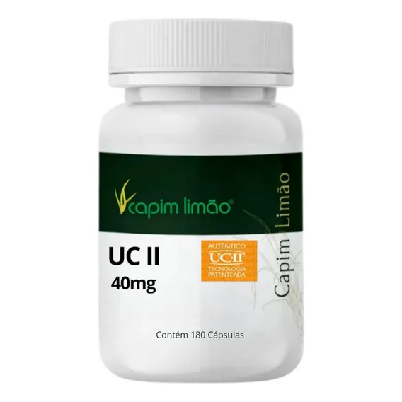 Uc-2 Colágeno Tipo 2 40mg 180 Cap Com Selo De Autenticidade Foto 1