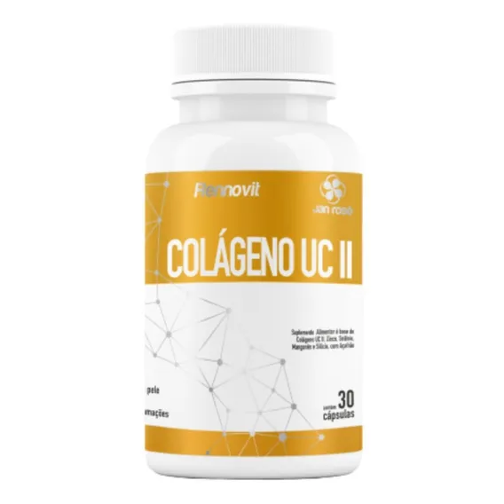Uc2 Colágeno Tipo 2 40mg Com Açafrão Jan Rosê Foto 1