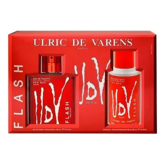 Udv Flash Edt Ulric De Varens 100ml + 150ml Foto 1