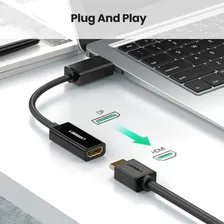 Ugreen Adaptador Vídeo Displayport P/hdmi 4k Fêmea Foto mini 4
