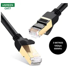 Ugreen Rede Lan Ethernet Cabo Cat7 Giga Pathcord 3 Metros Foto mini 1