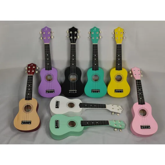 Ukulele Andaluz Soprano Uks01 Cor Turquesa Foto 1