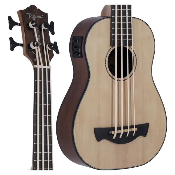 Ukulele Bass Tagima 30kb Elétrico Natural Fosco Foto 1