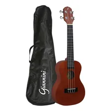 Ukulele Giannini Concert Eletroacústico Uks-23 C/bag Foto mini 1