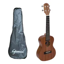 Ukulele Giannini Guk-23 Ws (sapele) Concert C/bag Foto mini  2