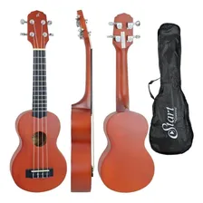 Ukulele Soprano Acústico Uks-21 Giannini Ns Fosco + Capa Foto mini 1