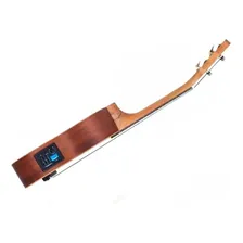 Ukulele Soprano Elétrico Vogga Vuk309 Mahogany Capa Afinador Foto mini 2