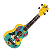 Ukulele Soprano Phx Personagens Disney Mickey Mk1 Cor Amarelo Foto  mini 1
