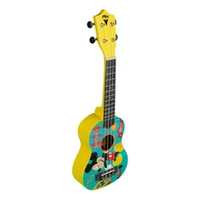 Ukulele Soprano Phx Personagens Disney Mickey Mk1 Cor Amarelo Foto mini  3