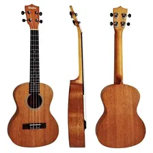Ukulele Tenor Shelby Su25m Stnt Mogno Com Kit Cor Marrom-claro Foto mini 2