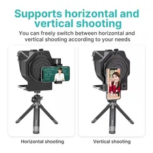 Ulanzi Universal Teleprompter Câmera E Smartphone + Tripé Foto mini 3