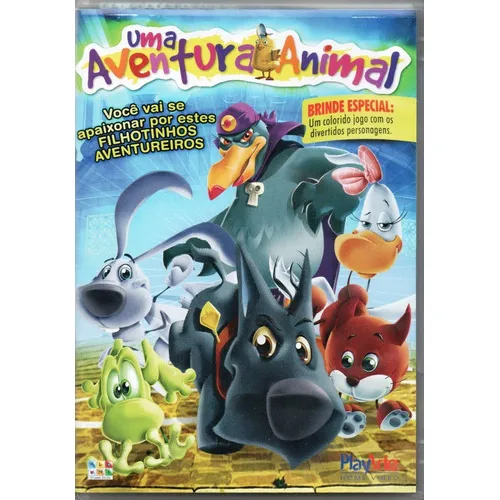 Uma Aventura Animal Dvd Novo Original Lacrado Foto 1