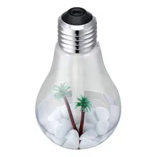 Umidificador Ambiente Ar Luz Led Luminária Lâmpada Difusor Foto mini 1