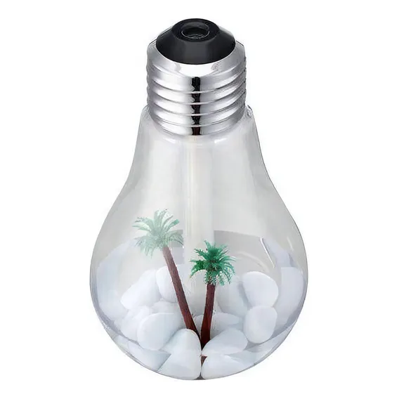 Umidificador Ambiente Ar Luz Led Luminária Lâmpada Difusor Foto 1
