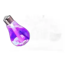 Umidificador Ar Ambientes Lampada Cabo Usb Portátil Led Foto  mini 1