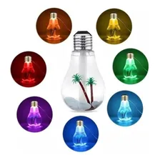 Umidificador Ar Ambientes Lampada Cabo Usb Portátil Led Foto mini  3