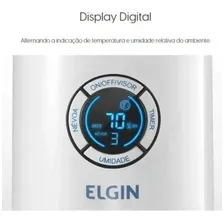Umidificador Ar Ultrassônico Digital Elgin 2,5l Bivolt Cor Branco Foto mini  2