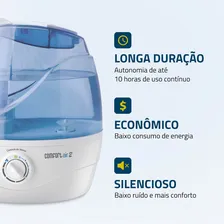 Umidificador de Ar Ultrassônico Comfort Air 2 Mondial 30W 127/220V NUA-02 Foto mini  3