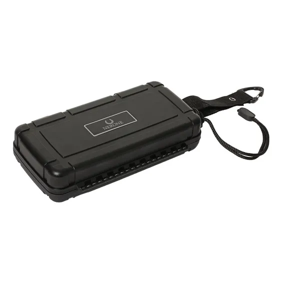 Umidor P/5 Charutos Nerone Cigar Travel Abs Preto Foto 1