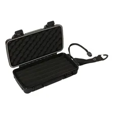 Umidor P/5 Charutos Nerone Cigar Travel Abs Preto Foto mini 2