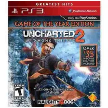 Uncharted 2 Among Thieves Ps 3 Mídia Física Lacrado Foto  mini 1