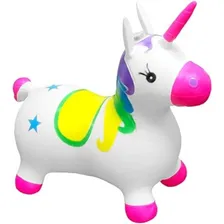 Unicornio Brinquedo Pula Pula Inflavel Musica Cor:branco Foto mini 1
