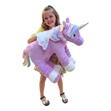 UnicĂłrnio PelĂșcia Almofada Travesseiro BebĂȘ Fofinho 67cm Foto mini 1