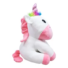Unicornio Pelucia / Unic贸rnio Fofinho Branco Sentado Grande Foto mini 3