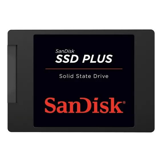 Unidade sólida interna Preto Sandisk Ssd Plus SDSSDA-120g-G27 120gb Foto 1
