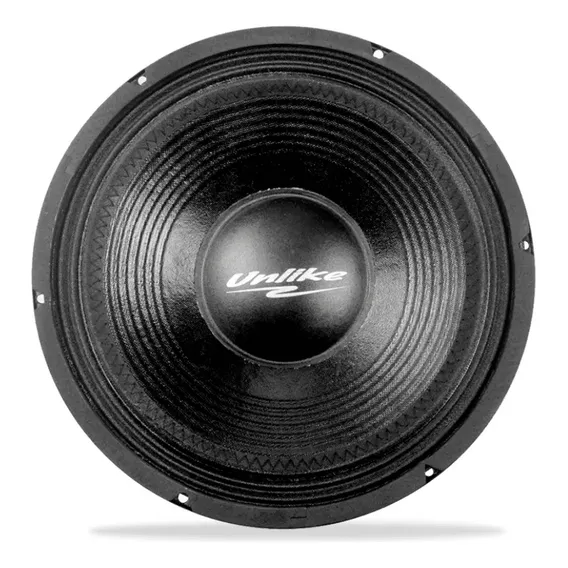 Unlike 12 350 Rms 4 Ohms Woofer Cor Preto Foto 1