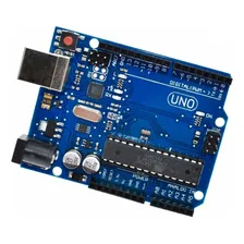 Uno R3 Atmega328 Atmega16u2 Compatível Com Arduino + Usb Foto mini 4