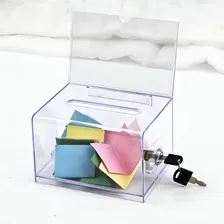 Urna Em AcrÃlico Cristal Com Display Foto mini 4
