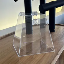 Urna Pirâmide Para Sorteio Grande Em AcrÃlico Transparente Foto mini 4
