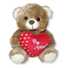 Ursinho De Pelucia Pequeno Com Coração Ideal Para Cestas Foto  mini 1
