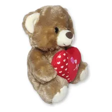 Ursinho De Pelucia Pequeno Com Coração Ideal Para Cestas Foto mini  2