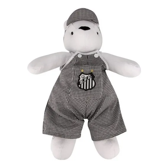 Ursinho Pelúcia Santos Bebê Torcedor Foto 1