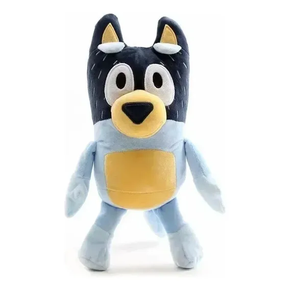 Urso De Pelúcia Bluey Bingo Chilli E Bandit 28cm Família Foto 1