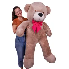 Urso Gigante PelĂșcia Grande Macio - Teddy Bear 1,10 Metros Cor Urso AvelĂŁ Foto mini 3